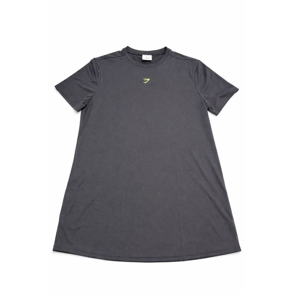 Gymshark Black Slim Fit T-Shirt Tee Top Size Small